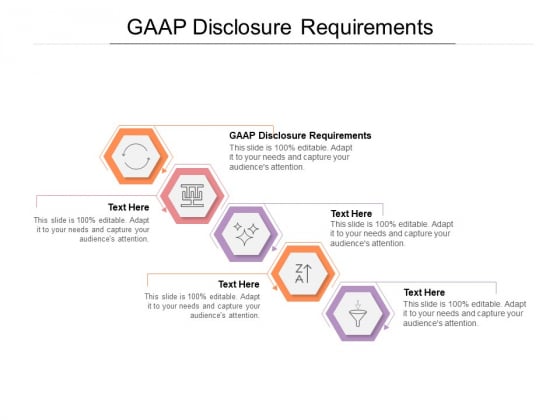 GAAP Disclosure Requirements Ppt PowerPoint Presentation Layouts Guide Cpb Pdf