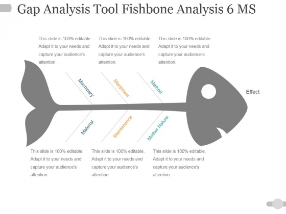 Gap Analysis Tool Fishbone Analysis 6 Ms Ppt PowerPoint Presentation Infographic Template Information Gap Analysis Tool Fishbone Analysis 6 Ms Ppt PowerPoint Presentation Infographic Template Information