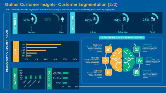 Gather Customer Insights Customer Segmentation Opinions Introduction PDF