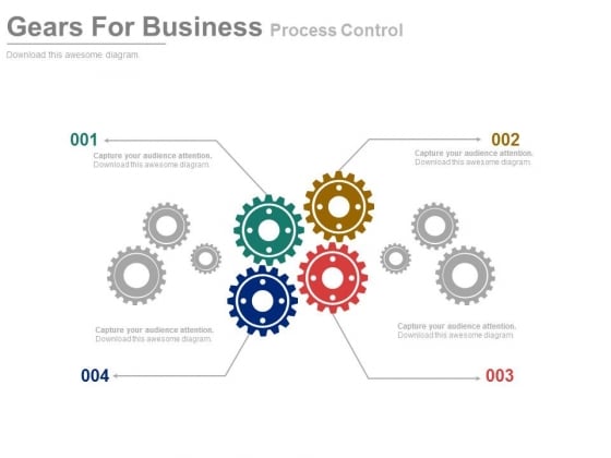 Gears Illustration For Business Process Mechanism Powerpoint Template Gears Illustration For Business Process Mechanism Powerpoint Template
