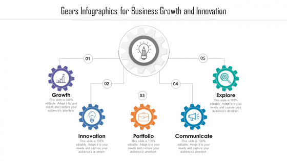 Gears Infographics For Business Growth And Innovation Ppt PowerPoint Presentation File Show PDF Gears Infographics For Business Growth And Innovation Ppt PowerPoint Presentation File Show PDF