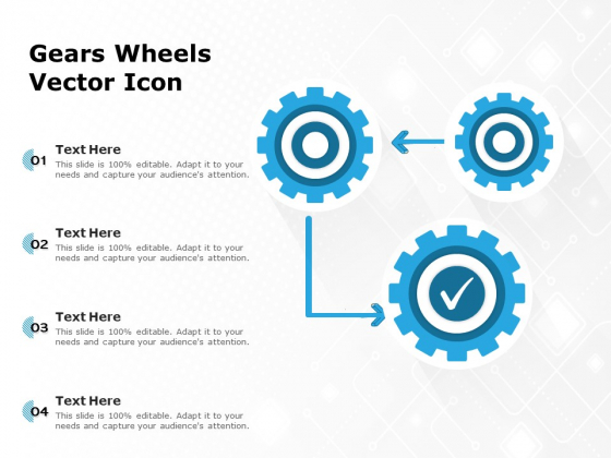 Gears Wheels Vector Icon Ppt PowerPoint Presentation Outline Example PDF