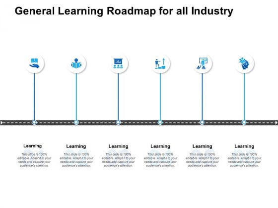 General Learning Roadmap For All Industry Ppt PowerPoint Presentation Ideas Example General Learning Roadmap For All Industry Ppt PowerPoint Presentation Ideas Example