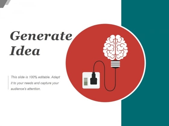 Generate Idea Ppt PowerPoint Presentation Portfolio Generate Idea Ppt PowerPoint Presentation Portfolio