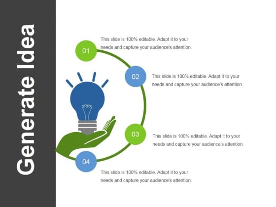Generate Idea Ppt PowerPoint Presentationpictures Outline Generate Idea Ppt PowerPoint Presentationpictures Outline