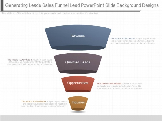 Generating Leads Sales Funnel Lead Powerpoint Slide Background Designs Generating Leads Sales Funnel Lead Powerpoint Slide Background Designs