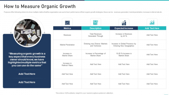 Generic Growth Playbook How To Measure Organic Growth Topics PDF