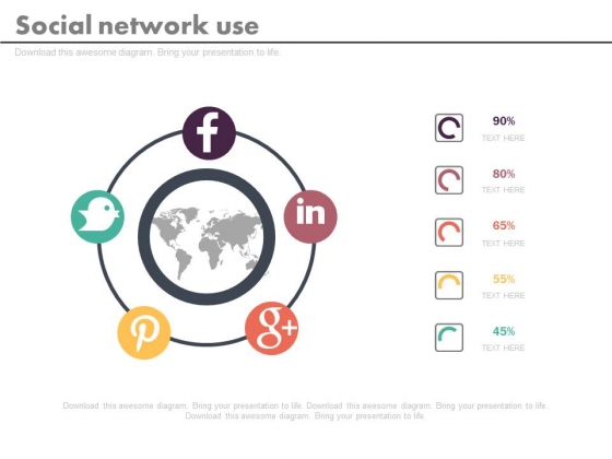 Global Communication And Social Media Network Powerpoint Slides Global Communication And Social Media Network Powerpoint Slides