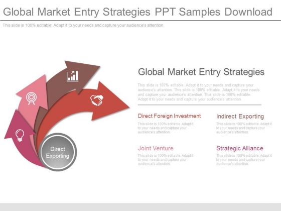 Global Market Entry Strategies Ppt Samples Download Global Market Entry Strategies Ppt Samples Download