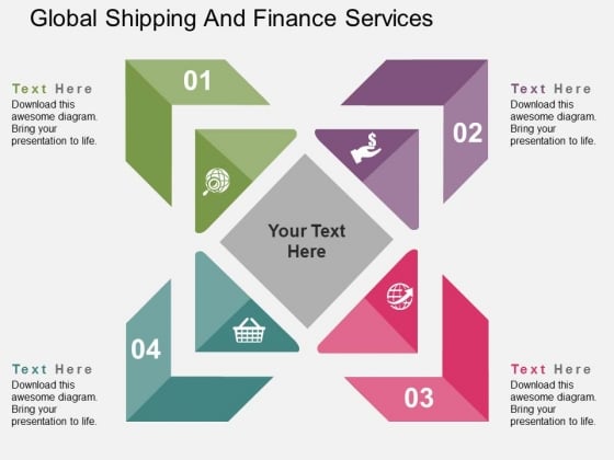 Global Shipping And Finance Services Powerpoint Templates Global Shipping And Finance Services Powerpoint Templates