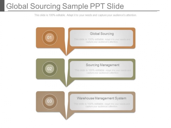 Global Sourcing Sample Ppt Slide Global Sourcing Sample Ppt Slide