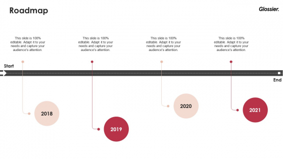 Glossier Financing Elevator Pitch Deck Roadmap Ppt Pictures Background Designs PDF Glossier Financing Elevator Pitch Deck Roadmap Ppt Pictures Background Designs PDF