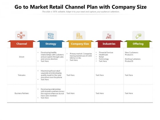Go To Market Retail Channel Plan With Company Size Ppt PowerPoint Presentation Layouts Layout PDF Go To Market Retail Channel Plan With Company Size Ppt PowerPoint Presentation Layouts Layout PDF