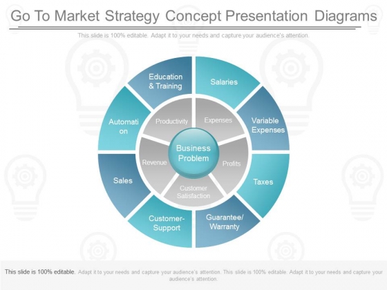 Go To Market Strategy Concept Presentation Diagrams