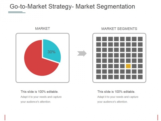 Go To Market Strategy Market Segmentation Ppt PowerPoint Presentation Inspiration Brochure