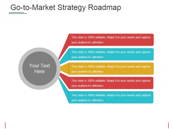 go to market strategy roadmap template 1 ppt powerpoint presentation go to market strategy