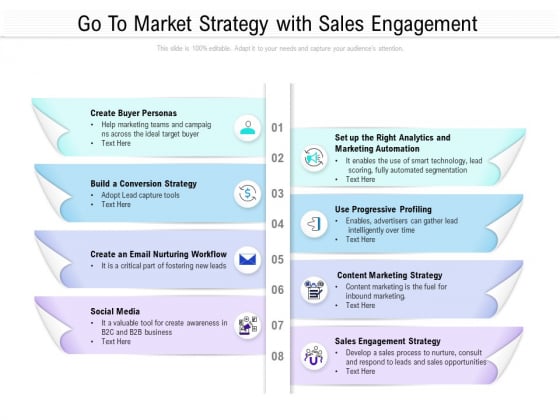 Go To Market Strategy With Sales Engagement Ppt PowerPoint Presentation Infographics Sample PDF Go To Market Strategy With Sales Engagement Ppt PowerPoint Presentation Infographics Sample PDF