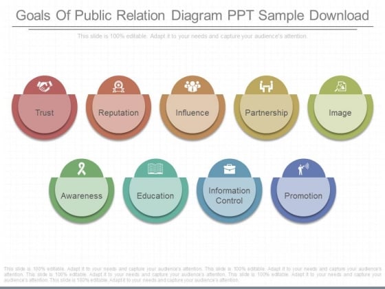 Goals Of Public Relation Diagram Ppt Sample Download Goals Of Public Relation Diagram Ppt Sample Download