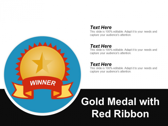 Gold Medal With Red Ribbon Ppt PowerPoint Presentation Visual Aids Infographic Template Gold Medal With Red Ribbon Ppt PowerPoint Presentation Visual Aids Infographic Template
