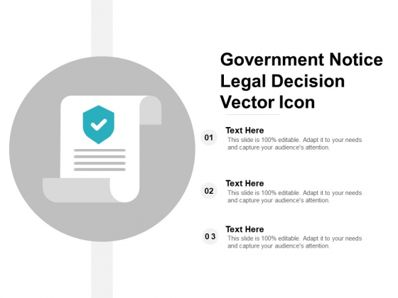 Government Notice Legal Decision Vector Icon Ppt Powerpoint Presentation Professional Format Government Notice Legal Decision Vector Icon Ppt Powerpoint Presentation Professional Format