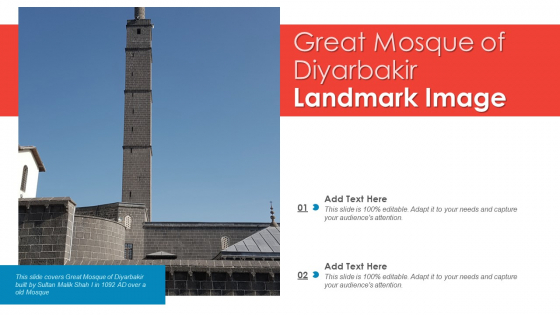 Great Mosque Of Diyarbakir Landmark Image PowerPoint Presentation PPT Template PDF Great Mosque Of Diyarbakir Landmark Image PowerPoint Presentation PPT Template PDF