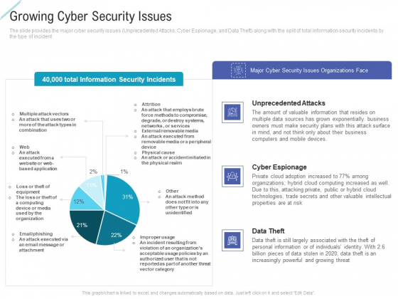 Growing Cyber Security Issues Portrait PDF