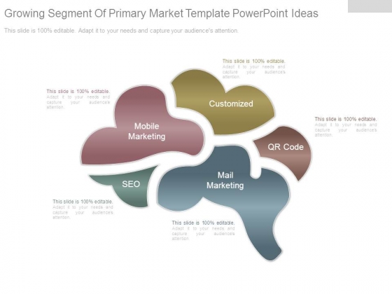 Growing Segment Of Primary Market Template Powerpoint Ideas