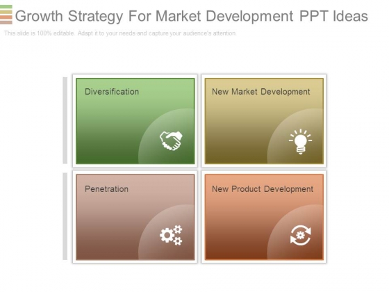 Growth Strategy For Market Development Ppt Ideas Growth Strategy For Market Development Ppt Ideas