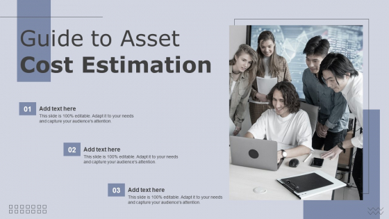 Guide To Asset Cost Estimation Background PDF