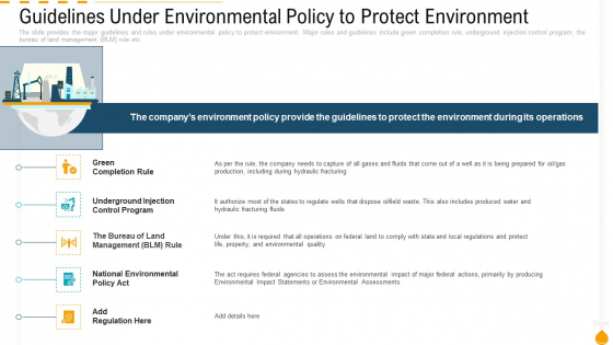 Guidelines Under Environmental Policy To Protect Environment Inspiration PDF
