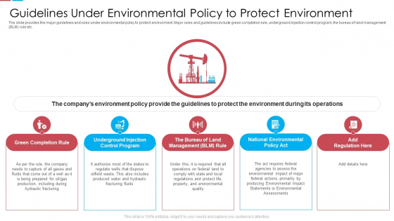 Guidelines Under Environmental Policy To Protect Environment Ppt Slides Template PDF Guidelines Under Environmental Policy To Protect Environment Ppt Slides Template PDF