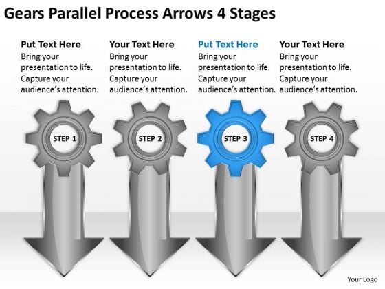 Gears Parallel Process Arrows 4 Stages Business Plan PowerPoint Slides Gears Parallel Process Arrows 4 Stages Business Plan PowerPoint Slides