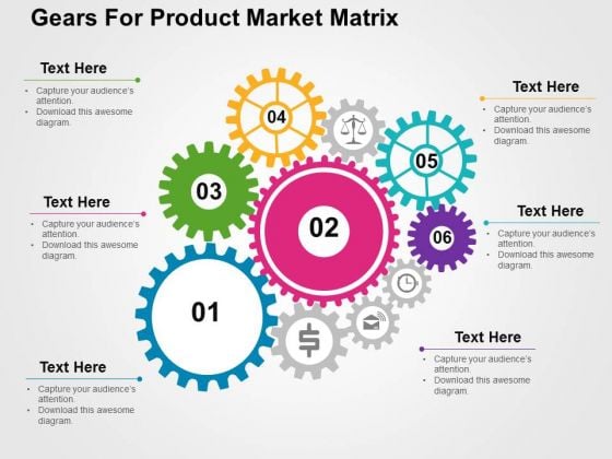 Geras For Product Market Matrix PowerPoint Template