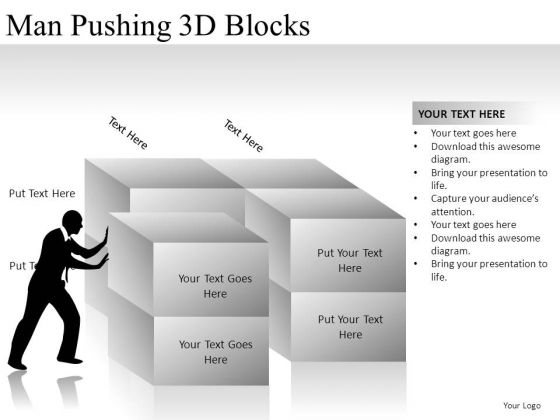 Graphic Man Pushing 3d Blocks PowerPoint Slides And Ppt Diagram Templates Graphic Man Pushing 3d Blocks PowerPoint Slides And Ppt Diagram Templates