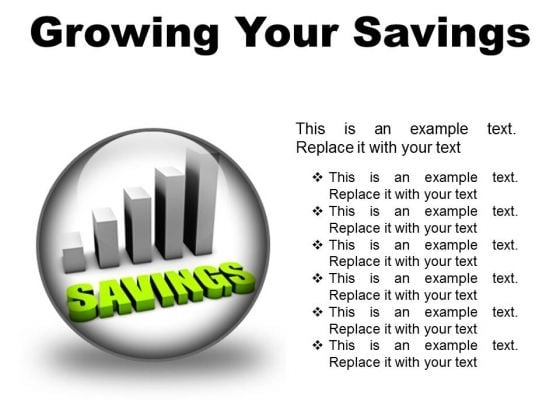 Growing Your Savings Future PowerPoint Presentation Slides C Growing Your Savings Future PowerPoint Presentation Slides C