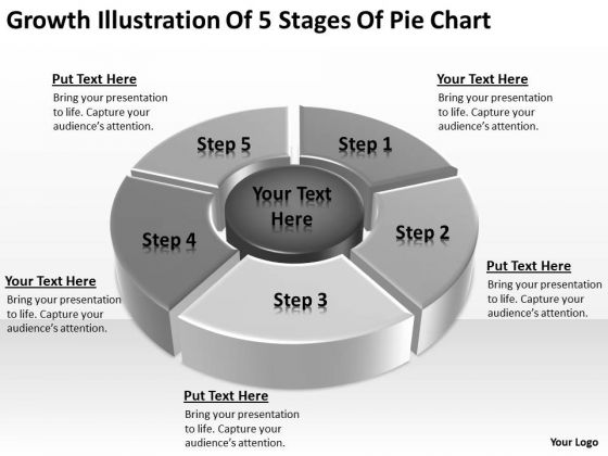Growth Illustration Of 5 Stages Pie Chart Ppt Business Plan PowerPoint Slides Growth Illustration Of 5 Stages Pie Chart Ppt Business Plan PowerPoint Slides