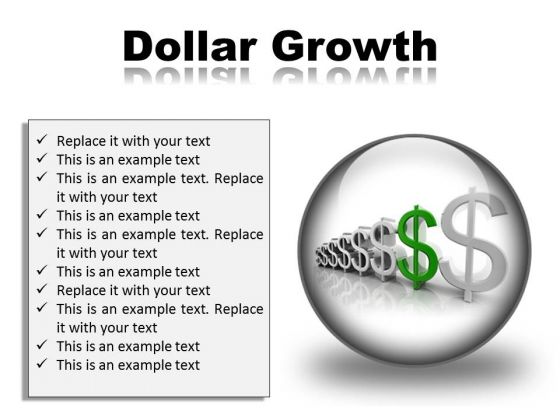Growth Money PowerPoint Presentation Slides C
