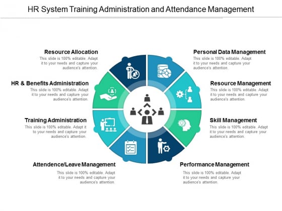 HR System Training Administration And Attendance Management Ppt PowerPoint Presentation Infographic Template Information HR System Training Administration And Attendance Management Ppt PowerPoint Presentation Infographic Template Information