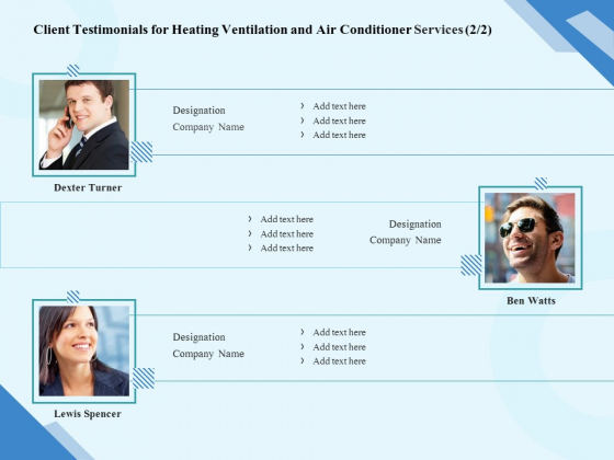 HVAC Client Testimonials For Heating Ventilation And Air Conditioner Services Company Ideas PDF HVAC Client Testimonials For Heating Ventilation And Air Conditioner Services Company Ideas PDF