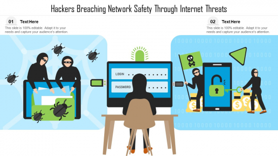 Hackers Breaching Network Safety Through Internet Threats Ppt PowerPoint Presentation File Formats PDF Hackers Breaching Network Safety Through Internet Threats Ppt PowerPoint Presentation File Formats PDF