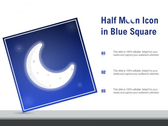 Half Moon Icon In Blue Square Ppt PowerPoint Presentation Slides Gallery Half Moon Icon In Blue Square Ppt PowerPoint Presentation Slides Gallery