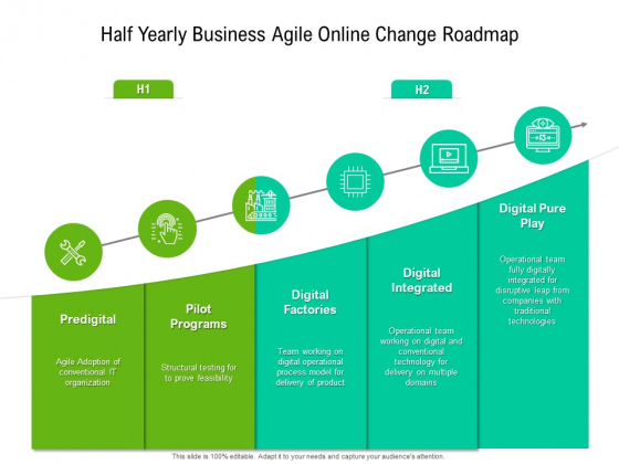Half Yearly Business Agile Online Change Roadmap Demonstration Half Yearly Business Agile Online Change Roadmap Demonstration