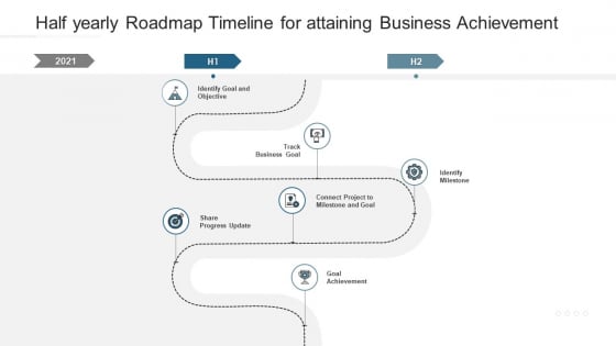 Half Yearly Roadmap Timeline For Attaining Business Achievement Download Half Yearly Roadmap Timeline For Attaining Business Achievement Download