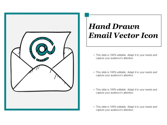 Hand Drawn Email Vector Icon Ppt PowerPoint Presentation Layouts Example