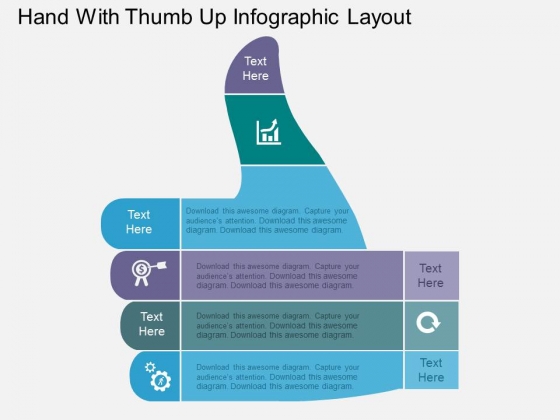 Hand With Thumb Up Infographic Layout Powerpoint Templates Hand With Thumb Up Infographic Layout Powerpoint Templates