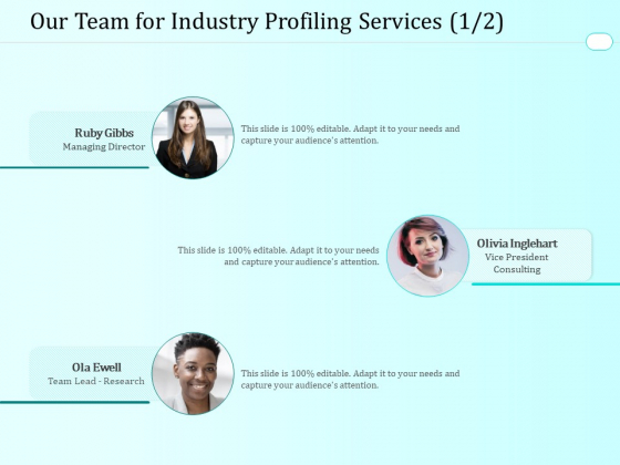 Handling Industry Analysis Our Team For Industry Profiling Services Managing Inspiration PDF Handling Industry Analysis Our Team For Industry Profiling Services Managing Inspiration PDF