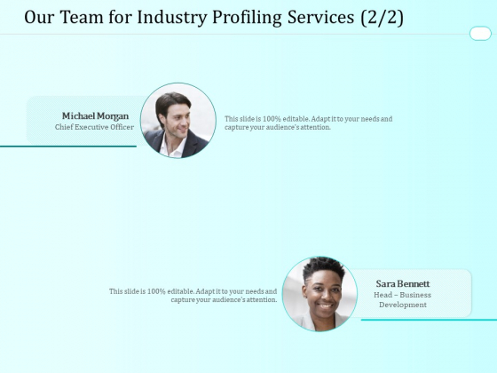Handling Industry Analysis Our Team For Industry Profiling Services Portrait PDF Handling Industry Analysis Our Team For Industry Profiling Services Portrait PDF