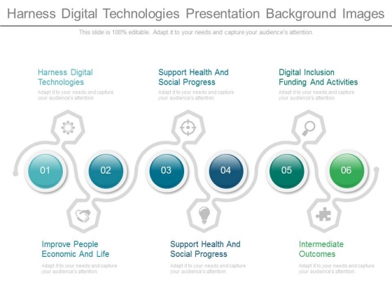 Harness Digital Technologies Presentation Background Images