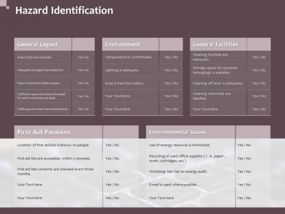 Hazard Administration Hazard Identification Ppt Infographics Graphics PDF