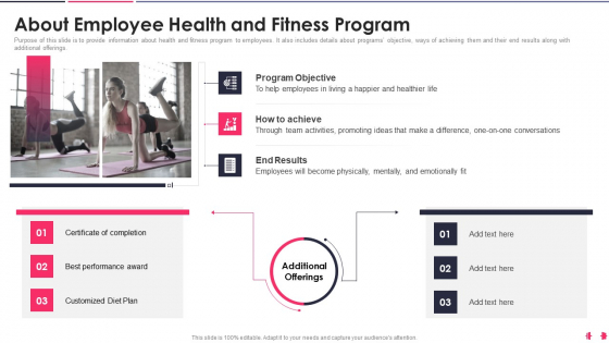 Health And Wellbeing Playbook About Employee Health And Fitness Program Icons PDF Health And Wellbeing Playbook About Employee Health And Fitness Program Icons PDF